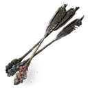 Rainbow Stone Arrow (Fletched)