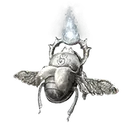 Silver Scarab