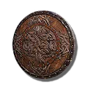 Large Leather Shield