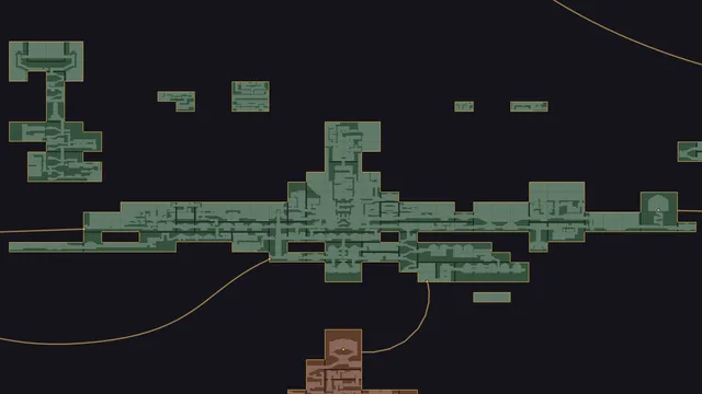 Castlevania: Belmont's Curse map: The castle and Paris