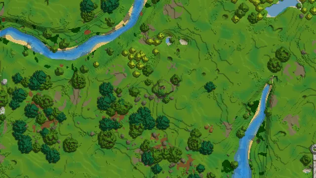 Hytale seed 987654321: the area around spawn
