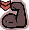 Strength Down icon