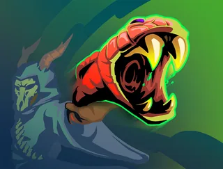 Snakebite art